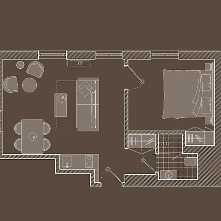 Apartmán Deco By Oneapartments Sopoty